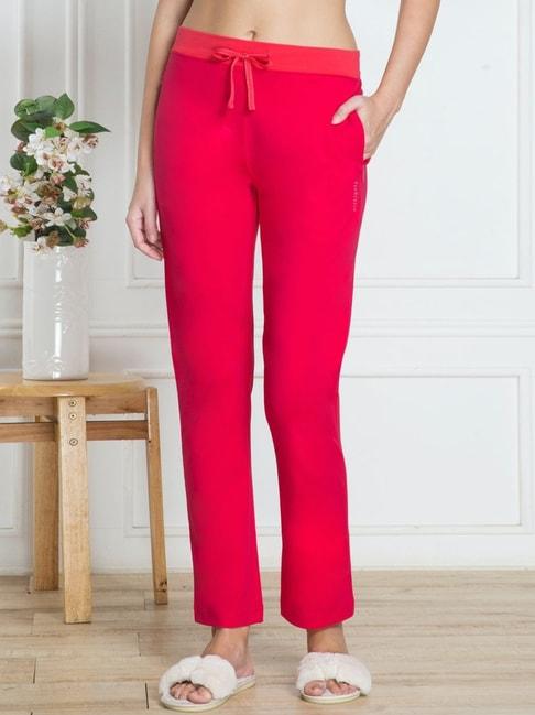van-heusen-pink-cotton-printed-pants