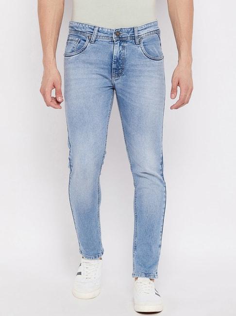 duke-light-blue-slim-fit-heavily-washed-jeans
