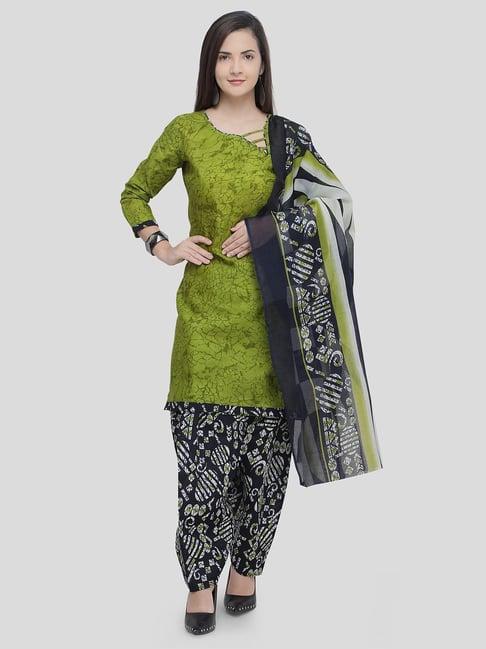 rajnandini-green-&-black-cotton-printed-unstitched-dress-material
