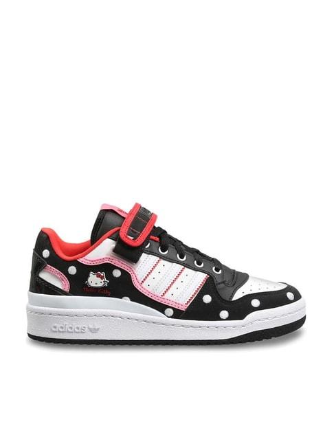 adidas-originals-women's-forum-low-w-black-sneakers