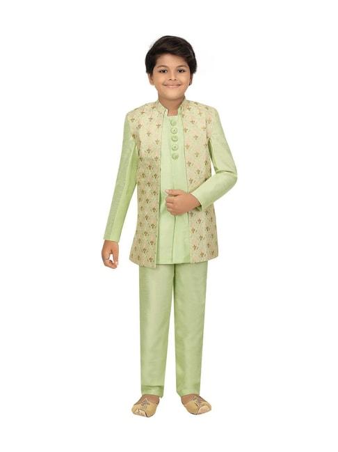 ahhaaaa-kids-mint-green-cotton-embroidered-full-sleeves-kurta-set