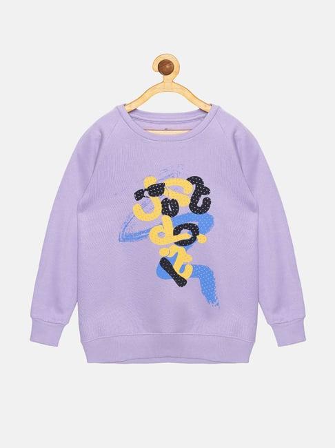 kiddopanti-kids-lavender-printed-full-sleeves-sweatshirt