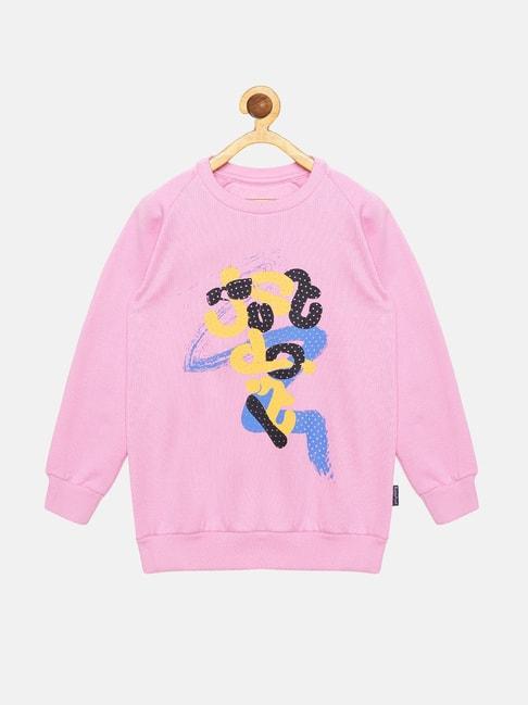 kiddopanti-kids-pink-printed-full-sleeves-sweatshirt