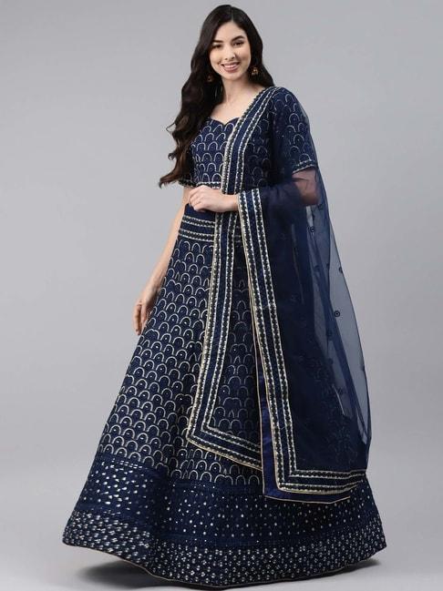 readiprint-fashions-blue-embroidered-lehenga-choli-set-with-dupatta