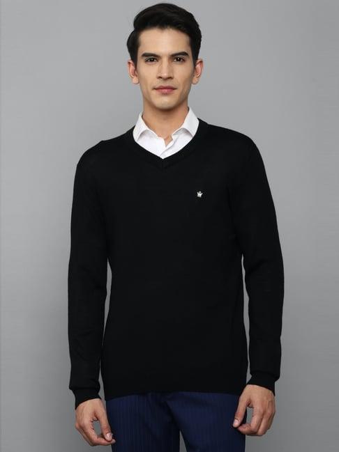 louis-philippe-black-cotton-regular-fit-sweater