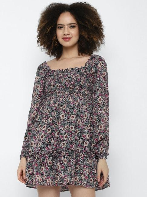 american-eagle-outfitters-multicolored-cotton-printed-a-line-dress