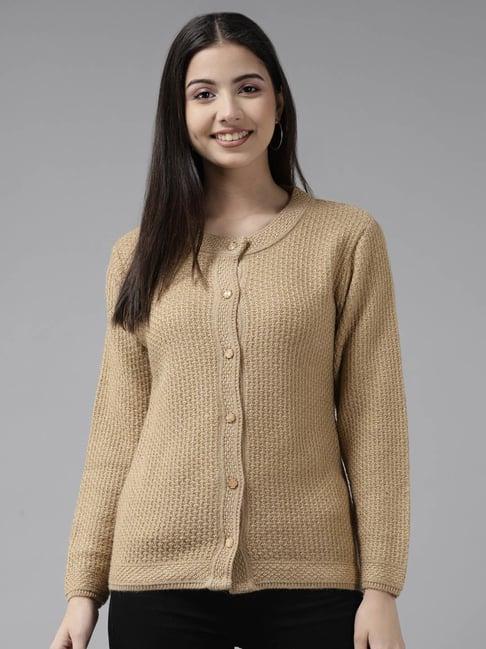 cayman-beige-wool-self-design-cable-knit-cardigan