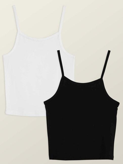 xy-life-kids-black-&-white-relaxed-fit-camisole-(pack-of-2)