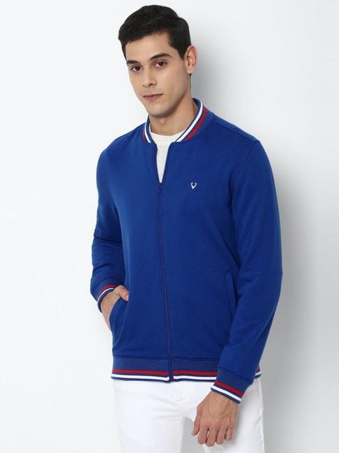 allen-solly-blue-cotton-regular-fit-sweatshirt