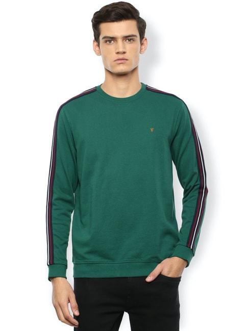 van-heusen-sport-green-regular-fit-striped-sweatshirt