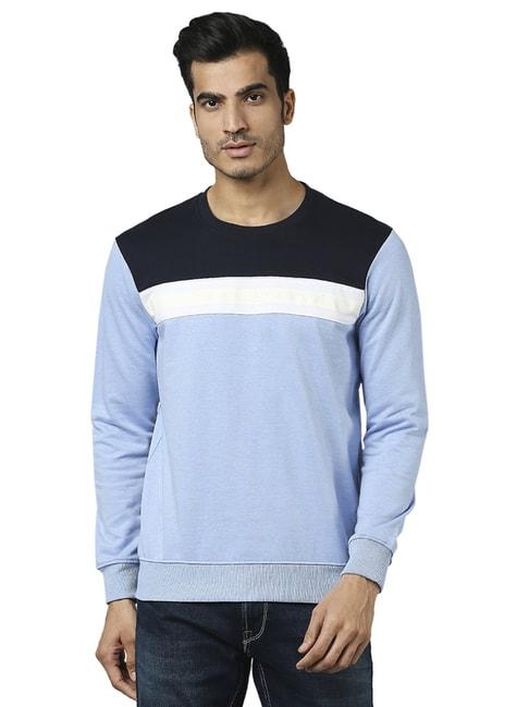 park-avenue-multi--slim-fit-colour-block-sweatshirts