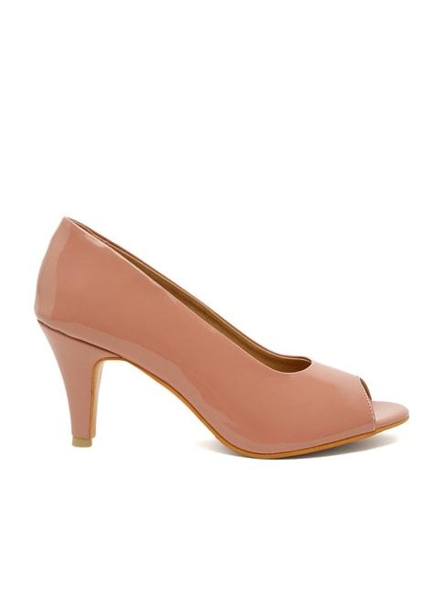 flat-n-heels-women's-pink-peeptoe-stilettos