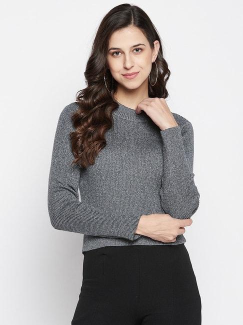 madame-grey-regular-fit-sweater