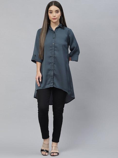 cottinfab-dark-grey-regular-fit-polyester-shirt