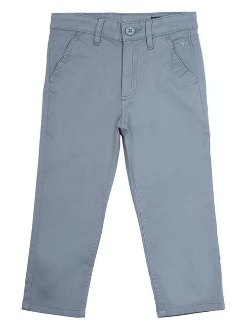 allen-solly-kids-grey-solid-trousers