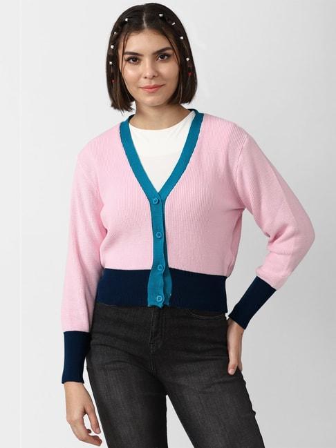 forever-21-pink-cotton-cardigan