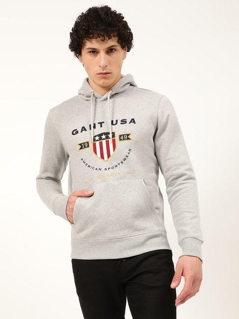 gant-grey-slim-fit-embroidered-hooded-sweatshirt