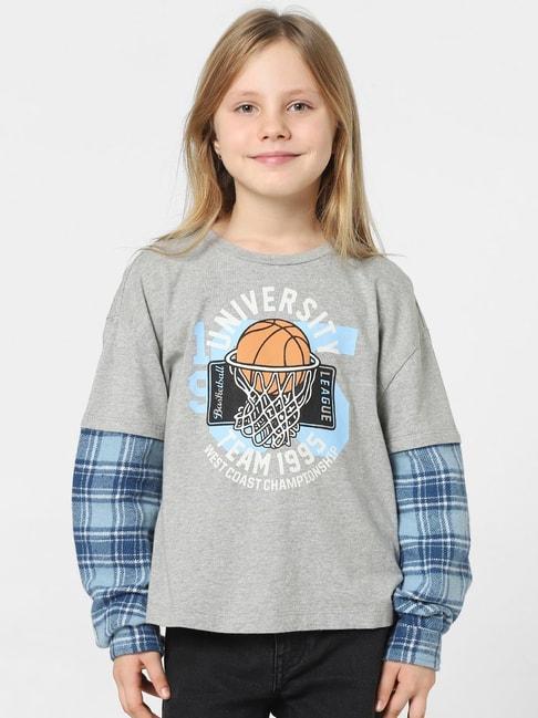 kids-only-melange-grey-&-blue-cotton-printed-full-sleeves-sweatshirt