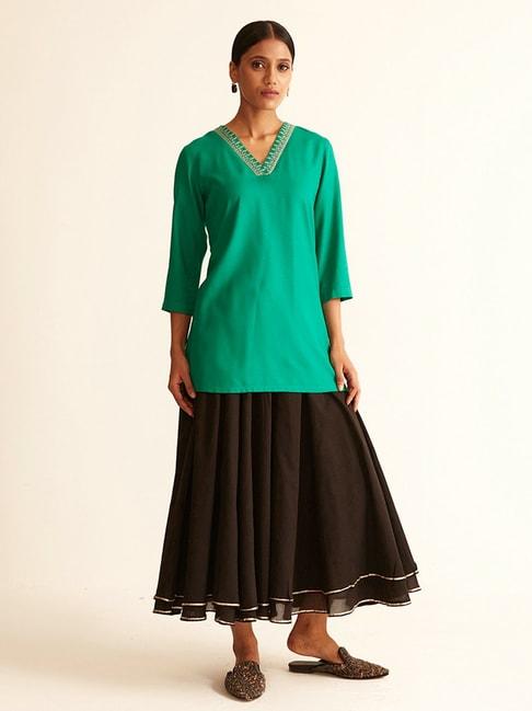 ancestry-green-embroidered-a-line-kurti
