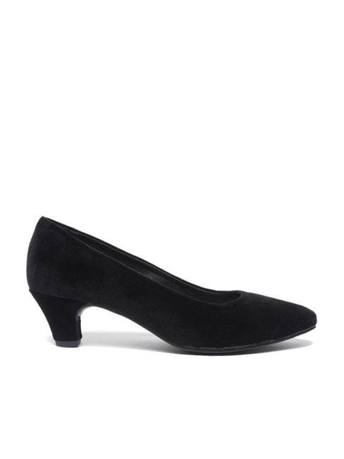 flat-n-heels-women's-black-casual-pumps