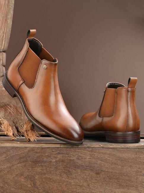 alberto-torresi-men's-tan-chelsea-boots