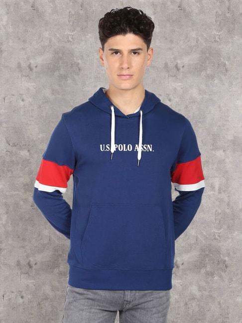 u.s.-polo-assn.-navy-cotton-regular-fit-printed-hooded-sweatshirt