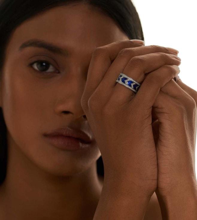 kaj-fine-jewellery-blue-enamel-diamond-ring