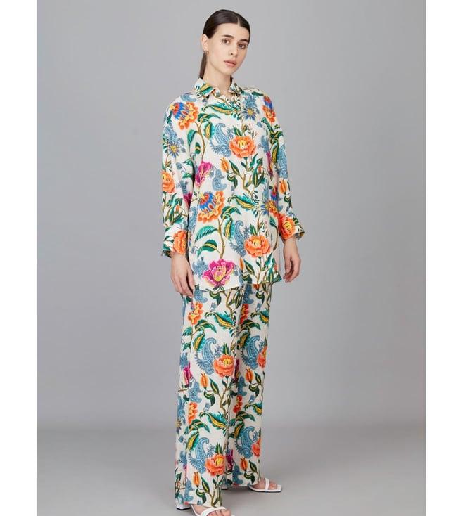 camessi-collections-multicolored-the-essential-oversized-linen-floral-lounge-lounge-shirt-with-pant