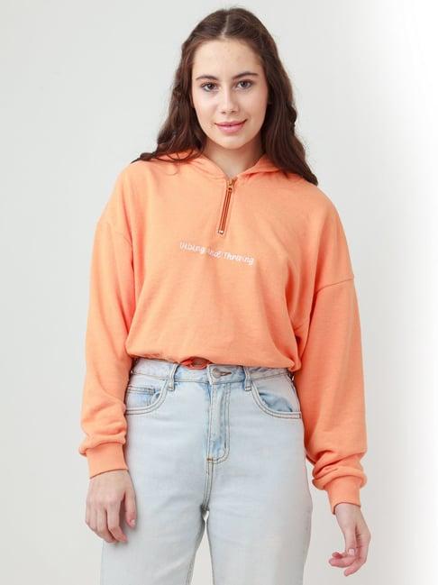 zink-z-orange-embroidered-hoodie