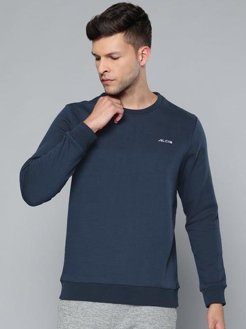 alcis-blue-regular-fit-sweatshirt