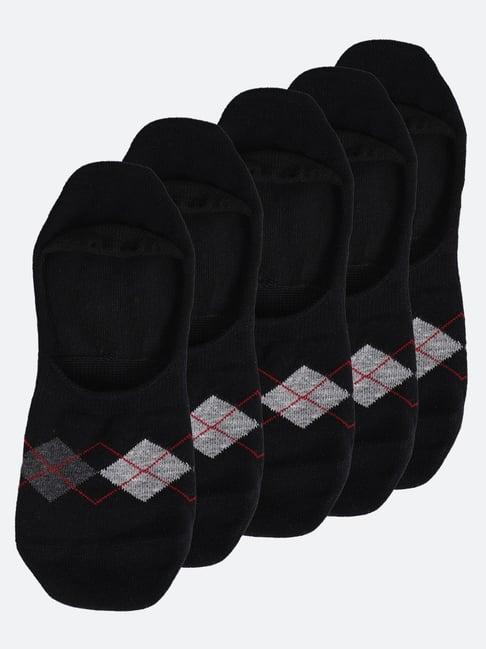 cantabil-black-cotton-regular-fit-printed-socks
