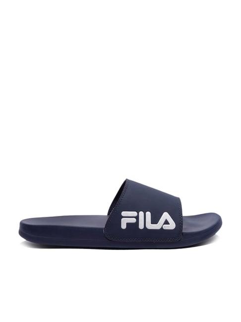 fila-men's-leggera-blue-slides