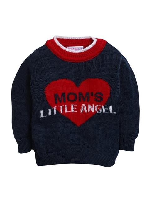 little-angels-kids-navy-&-red-printed-full-sleeves-sweater