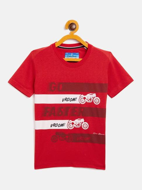 duke-kids-red-printed-t-shirt