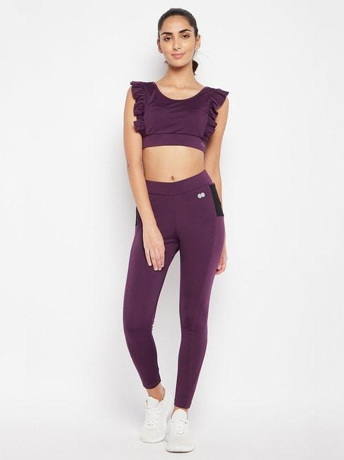 clovia-dark-purple-tights