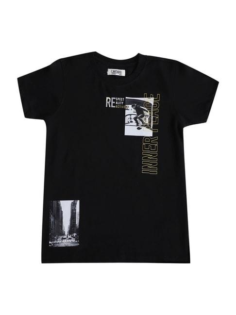 cantabil-kids-black-cotton-printed-t-shirt