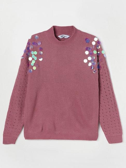 fame-forever-by-lifestyle-dusty-pink-embellished-full-sleeves-sweater