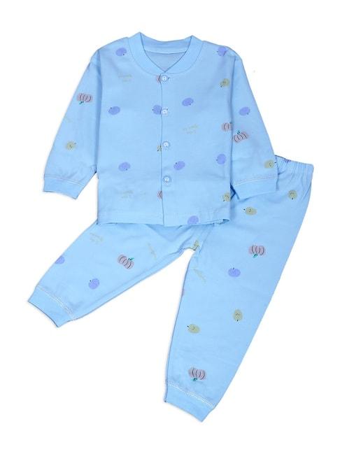 baby-moo-kids-blue-cotton-printed-full-sleeves-shirt-set