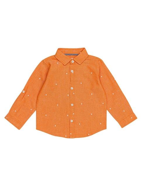 h-by-hamleys-infants-boys-orange-embroidered-full-sleeves-shirt