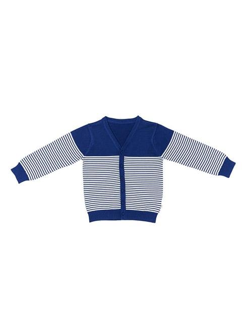 h-by-hamleys-infants-boys-navy-&-white-striped-full-sleeves-sweater