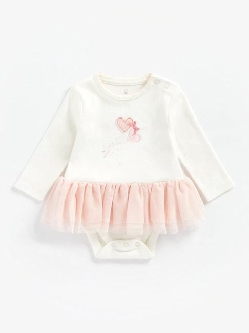 mothercare-kids-white-&-pink-cotton-applique-full-sleeves-bodysuit