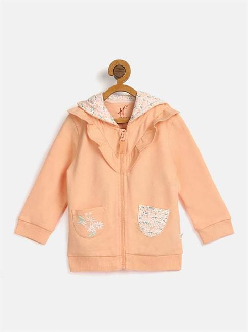 h-by-hamleys-infants-girls-peach-solid-full-sleeves-sweatshirt