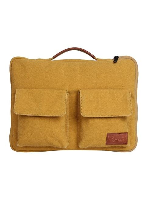 mona-b-4-ltrs-mustard-small-laptop-sleeve