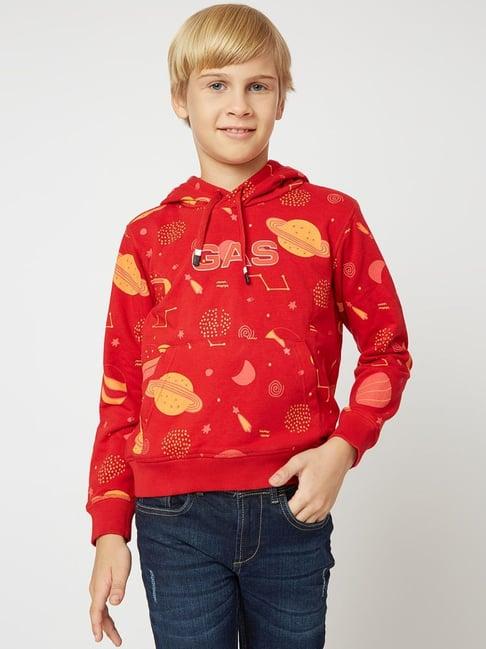 gas-kids-red-printed-full-sleeves-sweatshirt
