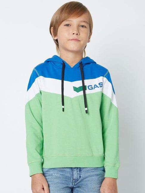 gas-kids-green-&-blue-color-block-full-sleeves-sweatshirt