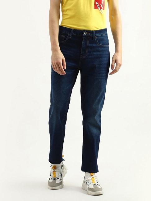 united-colors-of-benetton-blue-slim-straight-jeans