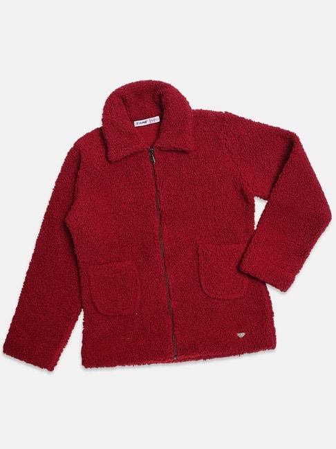 ziama-kids-maroon-regular-fit-full-sleeves-sweatshirt