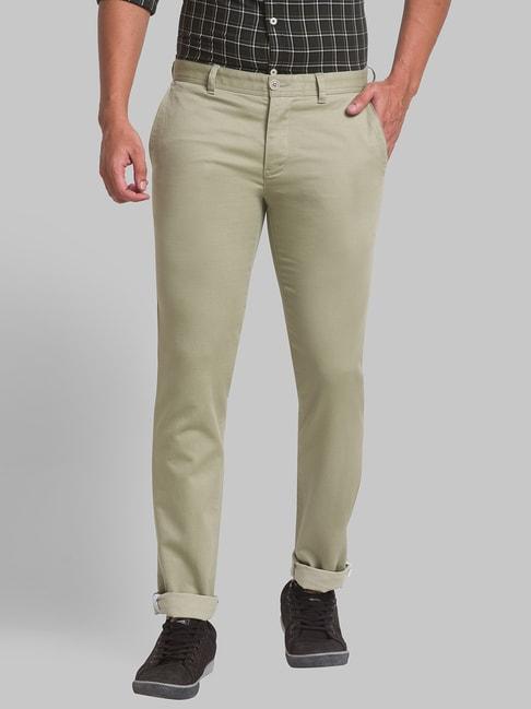 parx-green-tapered-fit-printed-chinos