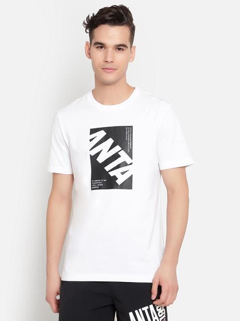 anta-white-regular-fit-printed-crew-t-shirt
