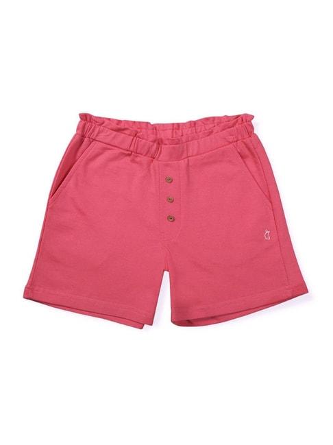 gini-&-jony-kids-pink-cotton-regular-fit-shorts